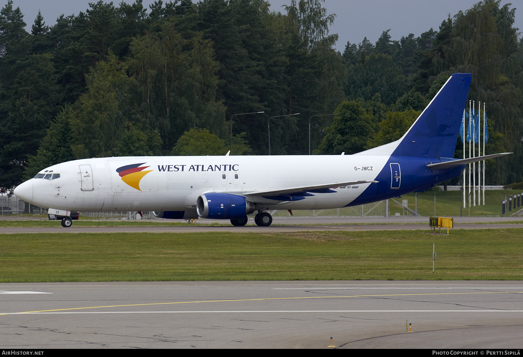 Aircraft Photo of G-JMCZ | Boeing 737-4K5(SF) | West Atlantic Cargo Airlines | AirHistory.net #482562