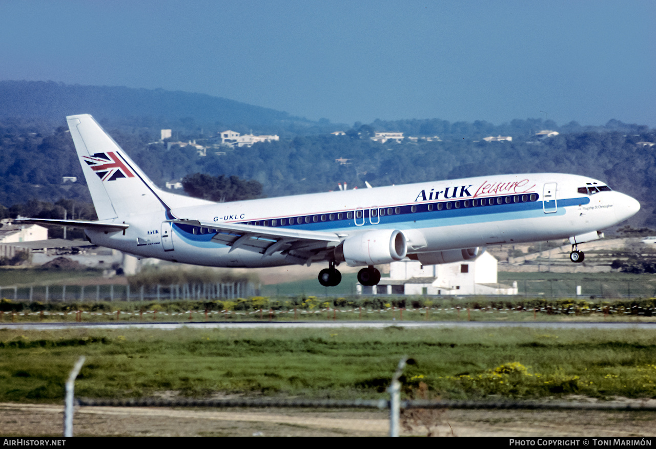Aircraft Photo of G-UKLC | Boeing 737-42C | Air UK Leisure | AirHistory.net #482563