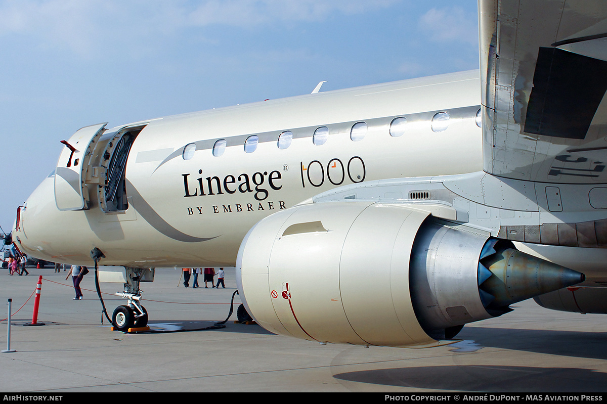 Aircraft Photo of PT-TLS | Embraer Lineage 1000 (ERJ-190-100ECJ) | Embraer | AirHistory.net #482580