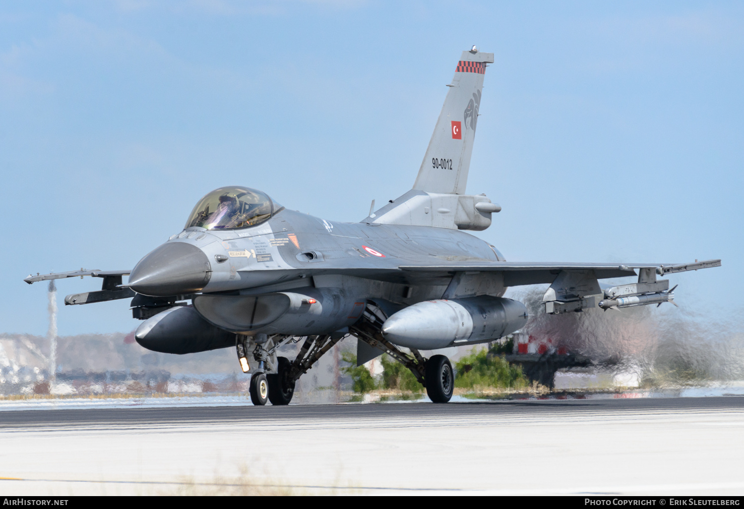 Aircraft Photo of 90-0012 | Lockheed Martin F-16C Fighting Falcon | Turkey - Air Force | AirHistory.net #482599