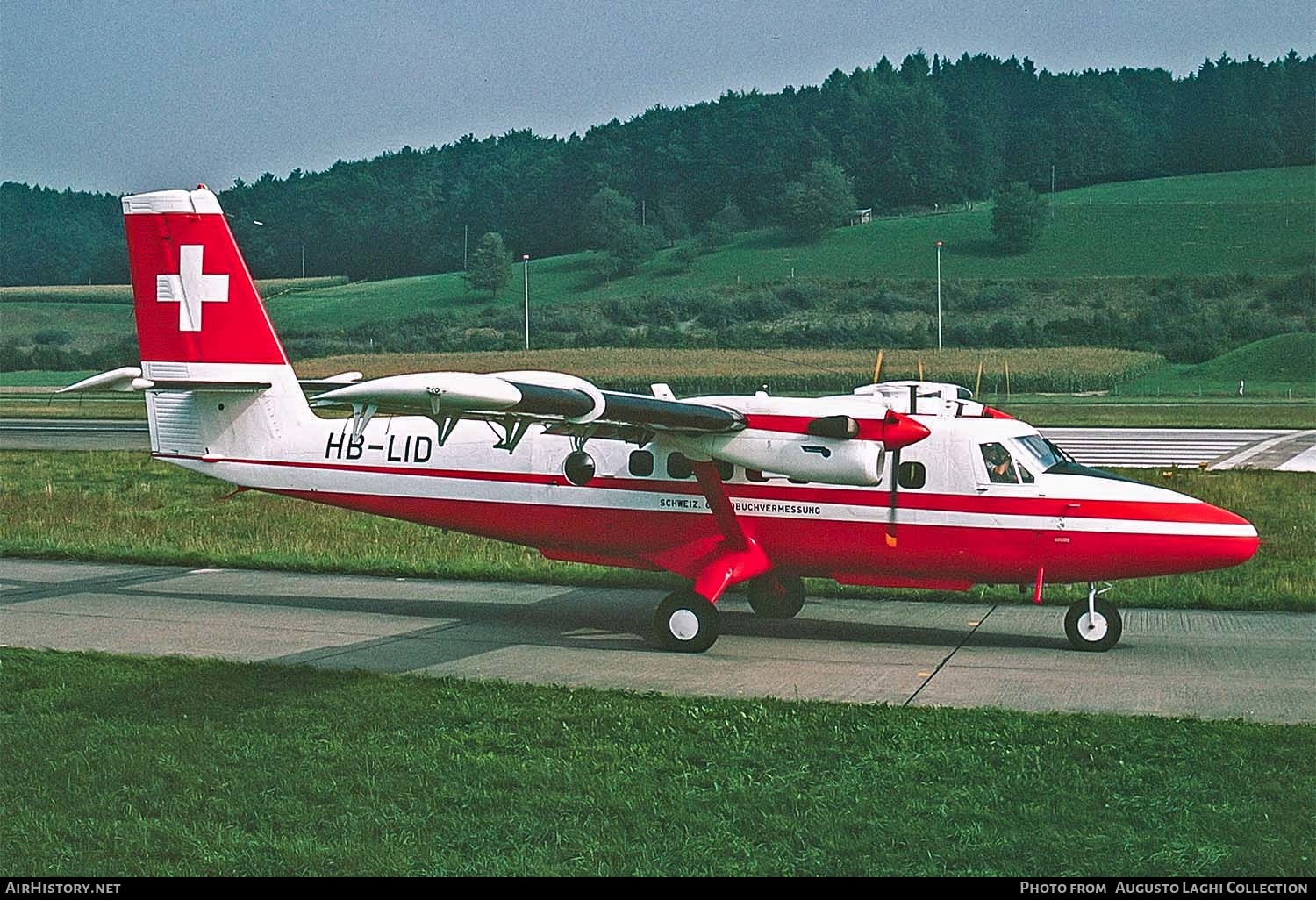 Aircraft Photo of HB-LID | De Havilland Canada DHC-6-300 Twin Otter | Mensuration Cadastrale Suisse - Schweizerische Grundbuchvermessung | AirHistory.net #482600