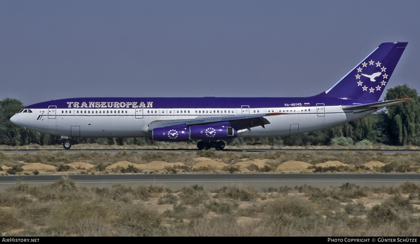 Aircraft Photo of RA-86145 | Ilyushin Il-86 | Transeuropean Airlines | AirHistory.net #482605