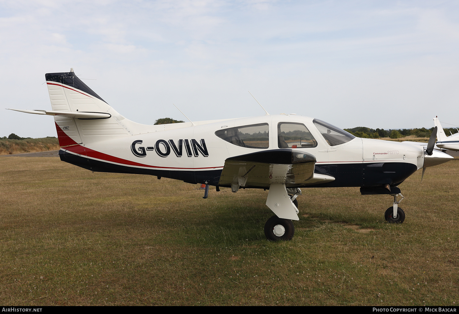 Aircraft Photo of G-OVIN | Rockwell Commander 112TC | AirHistory.net #482622