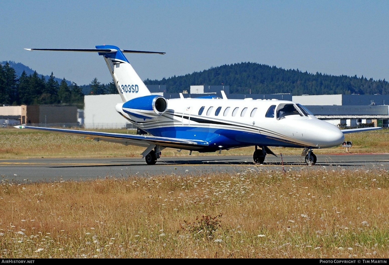 Aircraft Photo of N803SD | Cessna 525B CitationJet CJ3 | AirHistory.net #482641