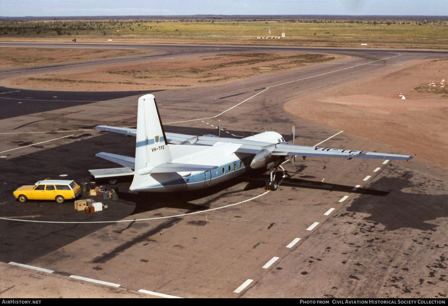 Aircraft Photo of VH-TFE | Fokker F27-100 Friendship | Department of Civil Aviation | AirHistory.net #482653