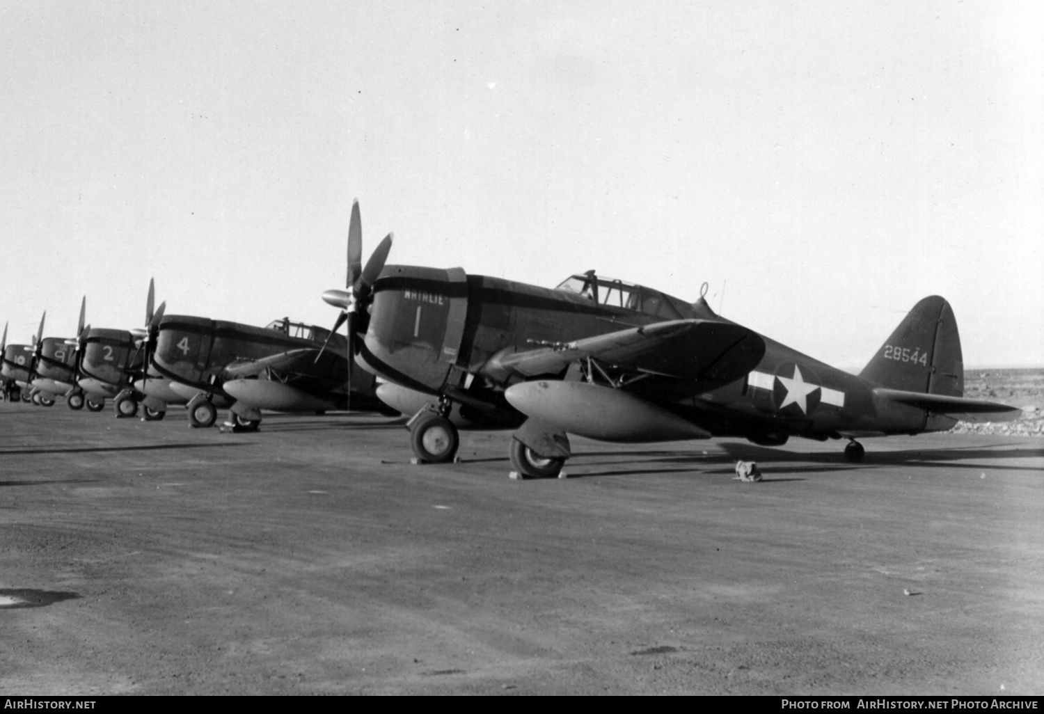 Aircraft Photo of 42-8544 / 28544 | Republic P-47D Thunderbolt | USA - Air Force | AirHistory.net #482654