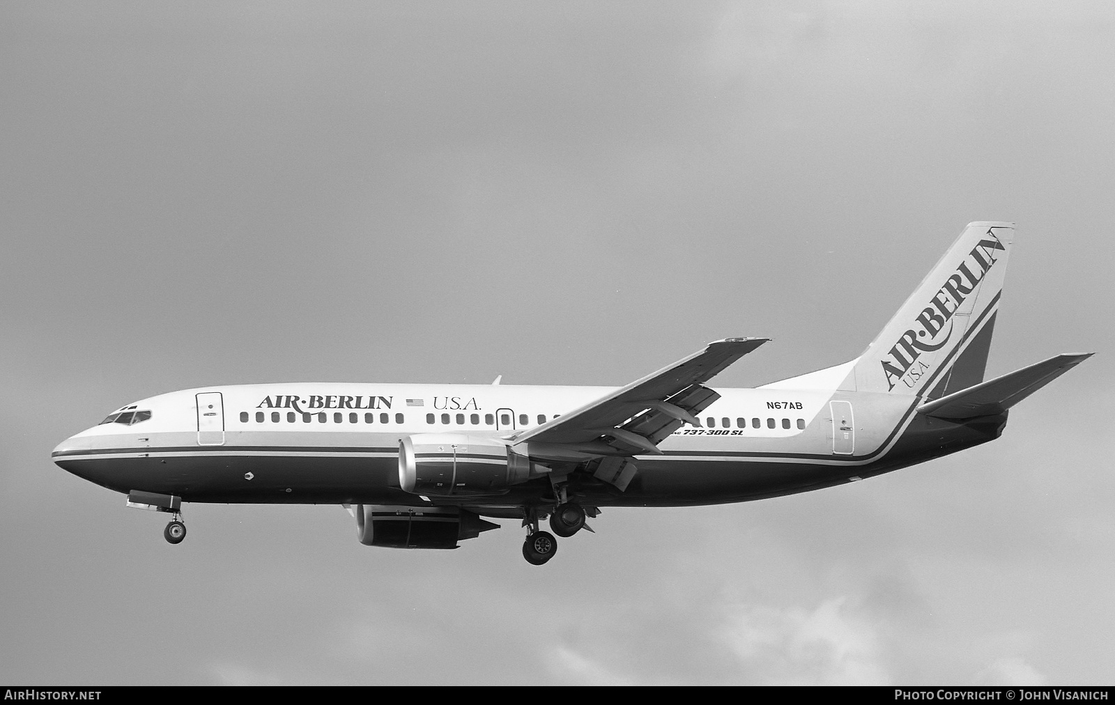 Aircraft Photo of N67AB | Boeing 737-3Y0 | Air Berlin USA | AirHistory.net #482670