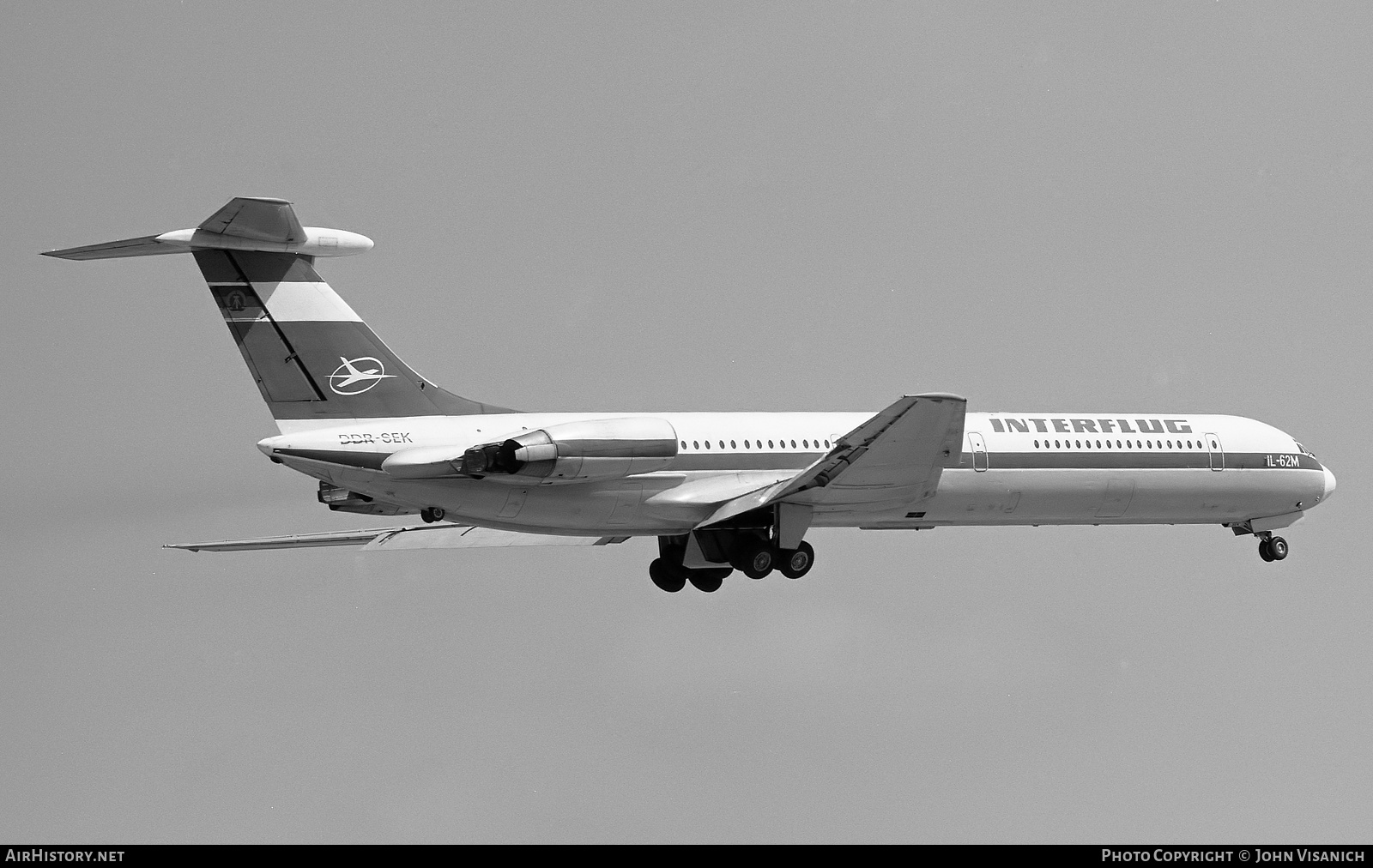 Aircraft Photo of DDR-SEK | Ilyushin Il-62M | Interflug | AirHistory.net #482675