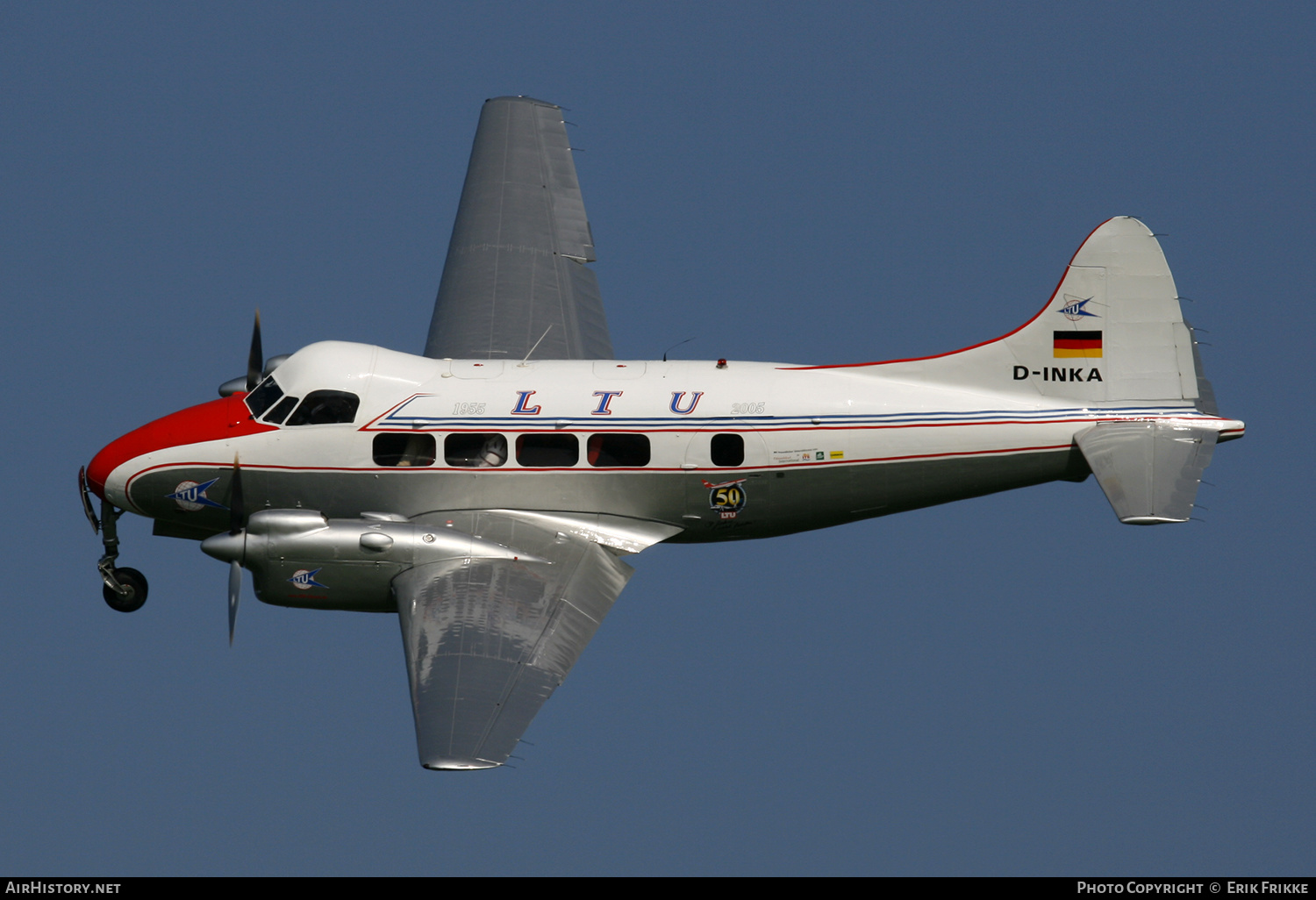 Aircraft Photo of D-INKA | De Havilland D.H. 104 Dove 8 | LTU - Lufttransport-Unternehmen | AirHistory.net #482678