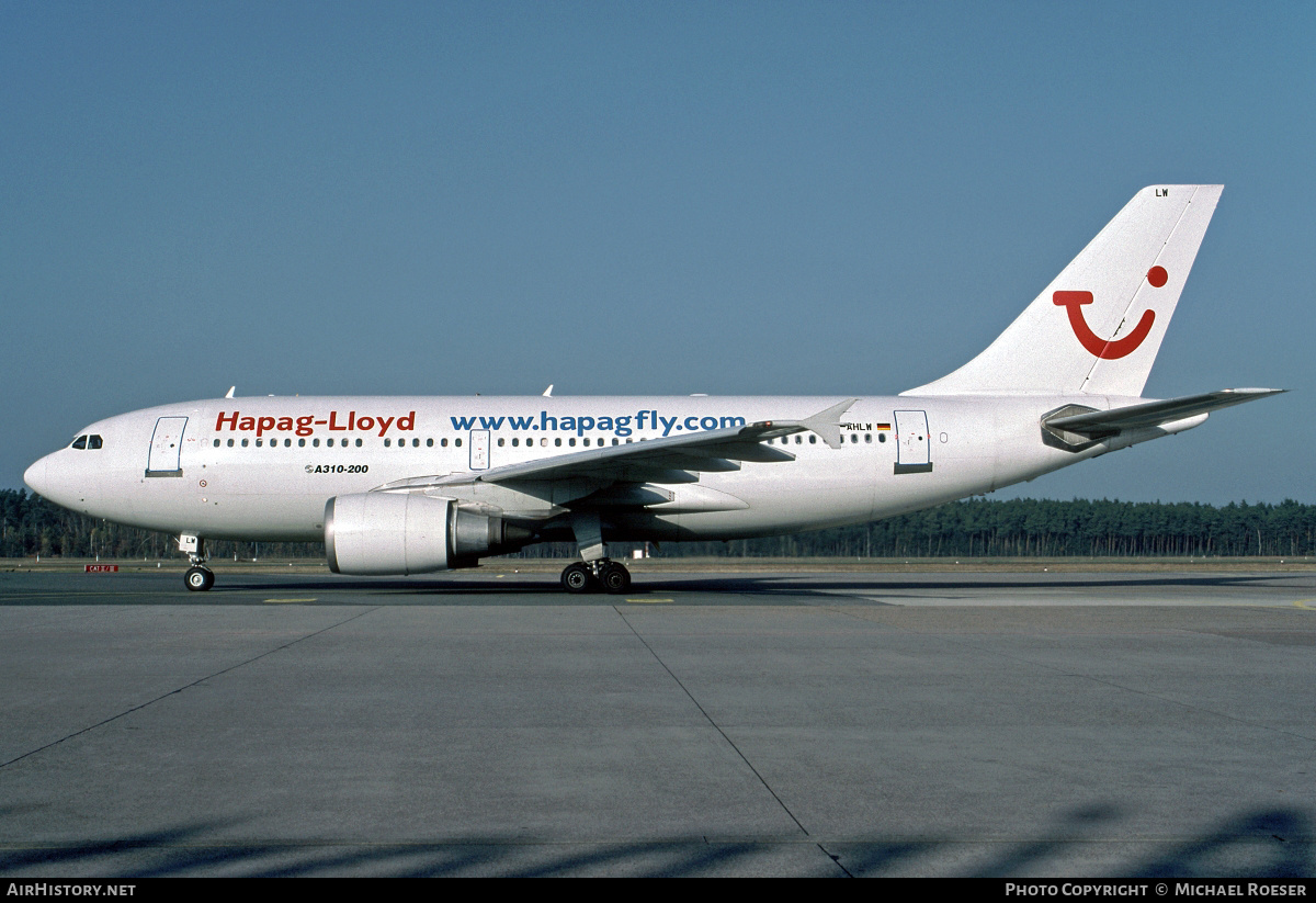 Aircraft Photo of D-AHLW | Airbus A310-204 | Hapagfly | AirHistory.net #482685