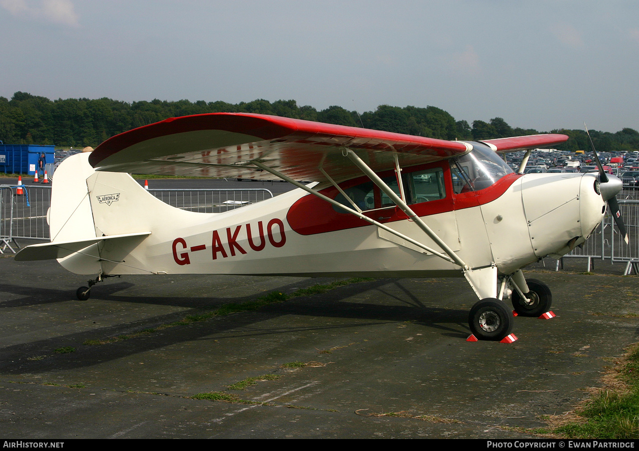 Aircraft Photo of G-AKUO | Aeronca 11AC Chief | AirHistory.net #482714