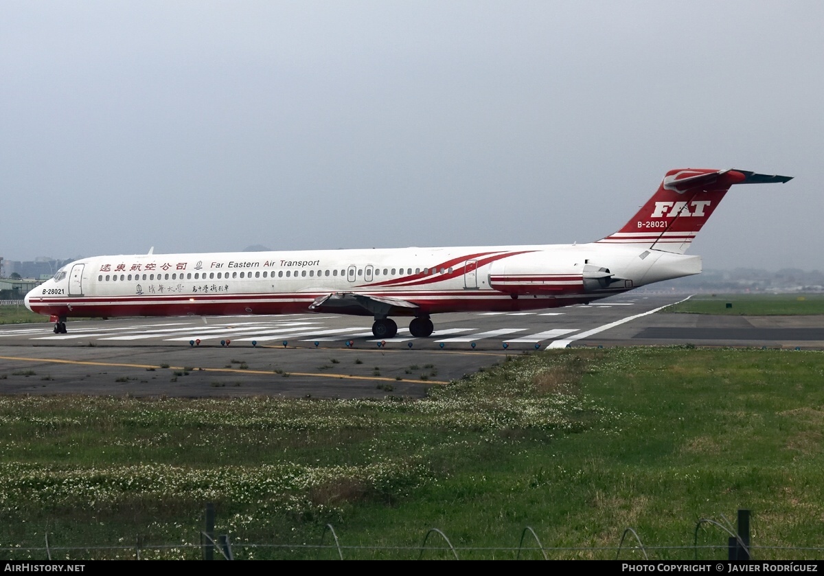 Aircraft Photo of B-28021 | McDonnell Douglas MD-82 (DC-9-82) | Far Eastern Air Transport - FAT | AirHistory.net #482746