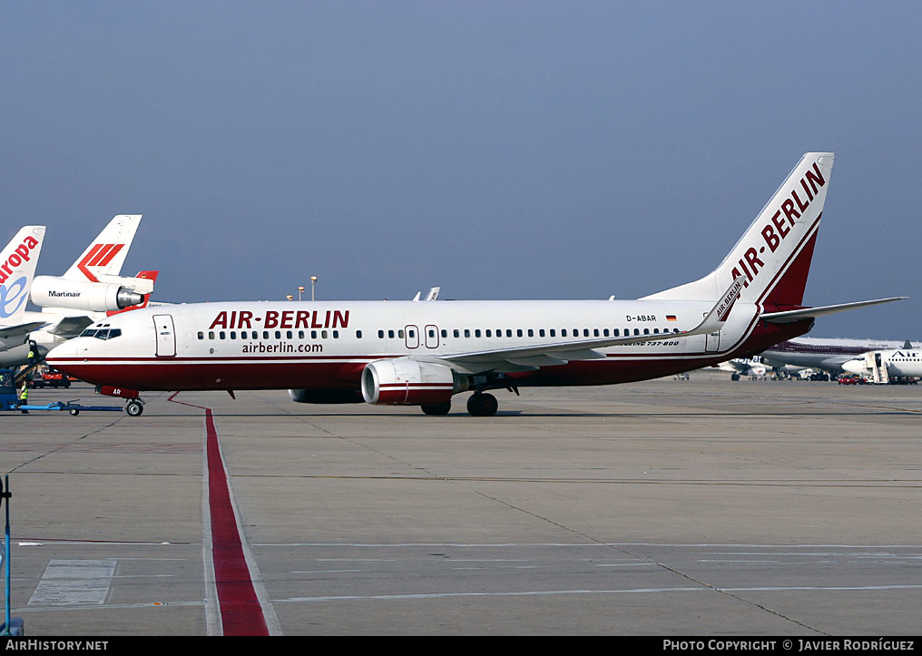 Aircraft Photo of D-ABAR | Boeing 737-86J | Air Berlin | AirHistory.net #482749