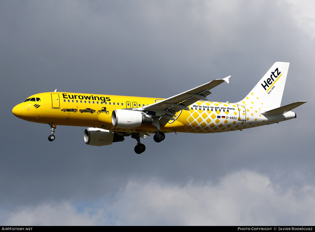 Aircraft Photo of D-ABDU | Airbus A320-214 | Eurowings | AirHistory.net #482750