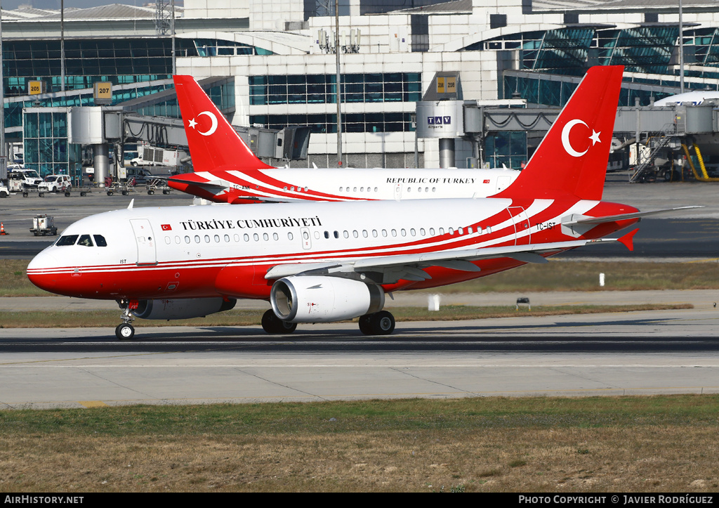 Aircraft Photo of TC-IST | Airbus ACJ319 (A319-133/CJ) | Turkey Government | AirHistory.net #482753