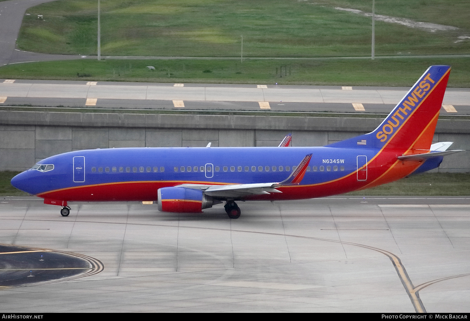 Aircraft Photo of N634SW | Boeing 737-3H4 | Southwest Airlines | AirHistory.net #482756