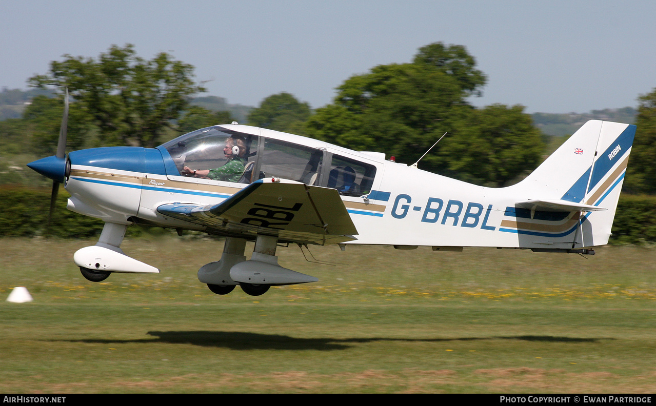 Aircraft Photo of G-BRBL | Robin DR-400-180 Regent | AirHistory.net #482766