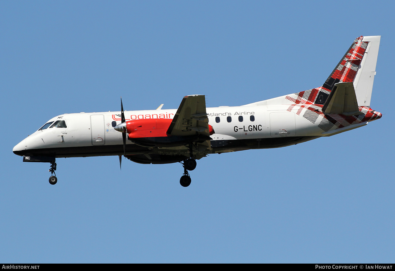 Aircraft Photo of G-LGNC | Saab 340B | Loganair | AirHistory.net #482779