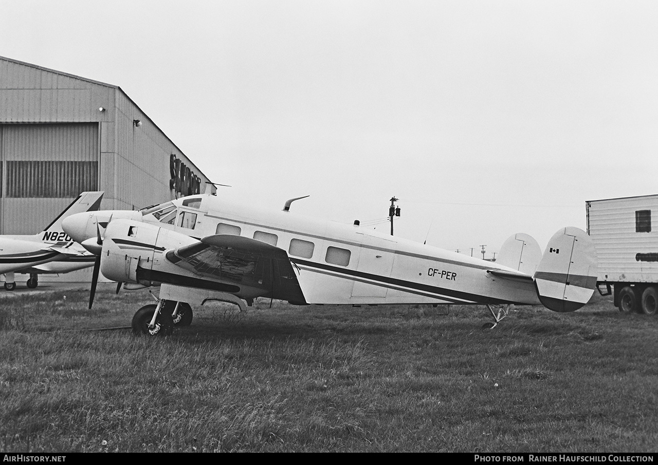 Aircraft Photo of CF-PER | Beech E18S | Air Niagara | AirHistory.net #482792