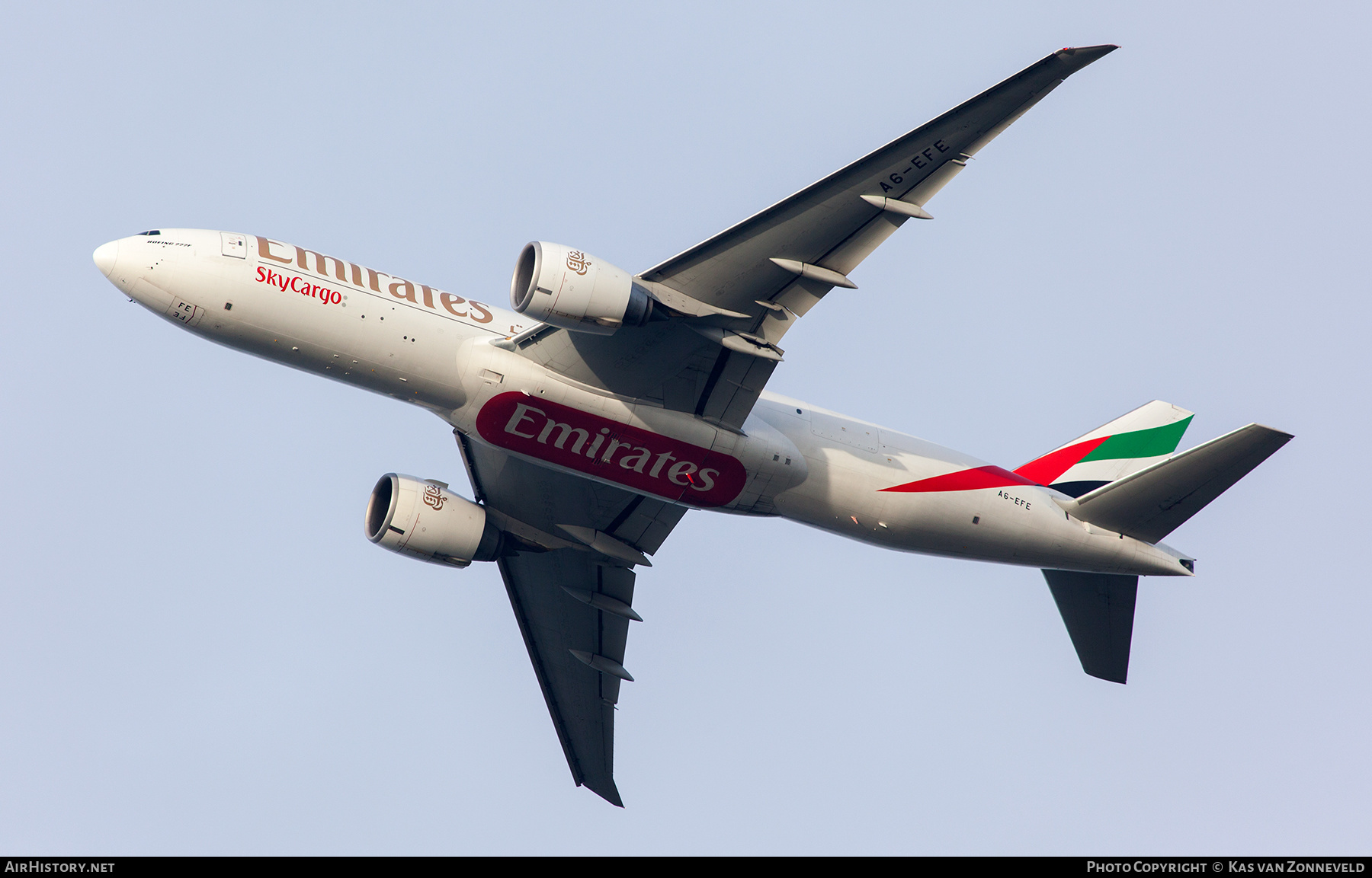 Aircraft Photo of A6-EFE | Boeing 777-F1H | Emirates SkyCargo | AirHistory.net #482815