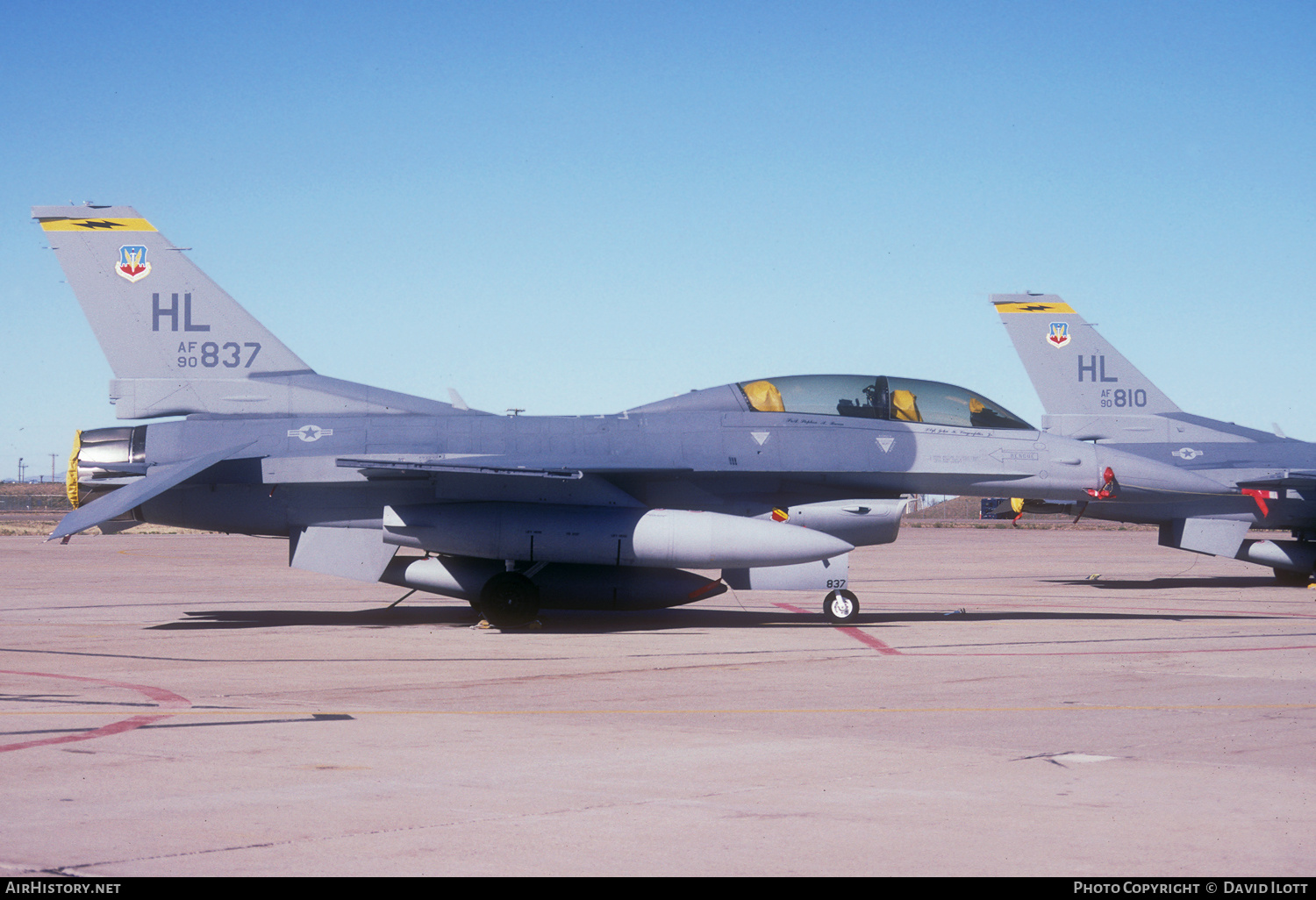 Aircraft Photo of 90-0837 / AF90-837 | General Dynamics F-16DJ Fighting Falcon | USA - Air Force | AirHistory.net #482820