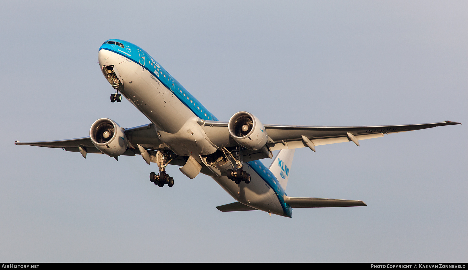 Aircraft Photo of PH-BVB | Boeing 777-306/ER | KLM Asia | AirHistory.net #482821