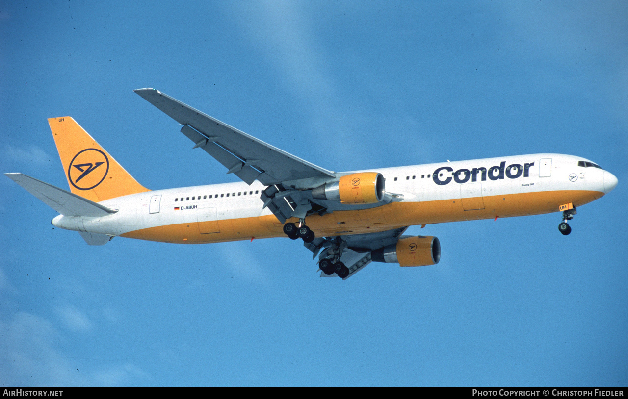Aircraft Photo of D-ABUH | Boeing 767-330/ER | Condor Flugdienst | AirHistory.net #482846