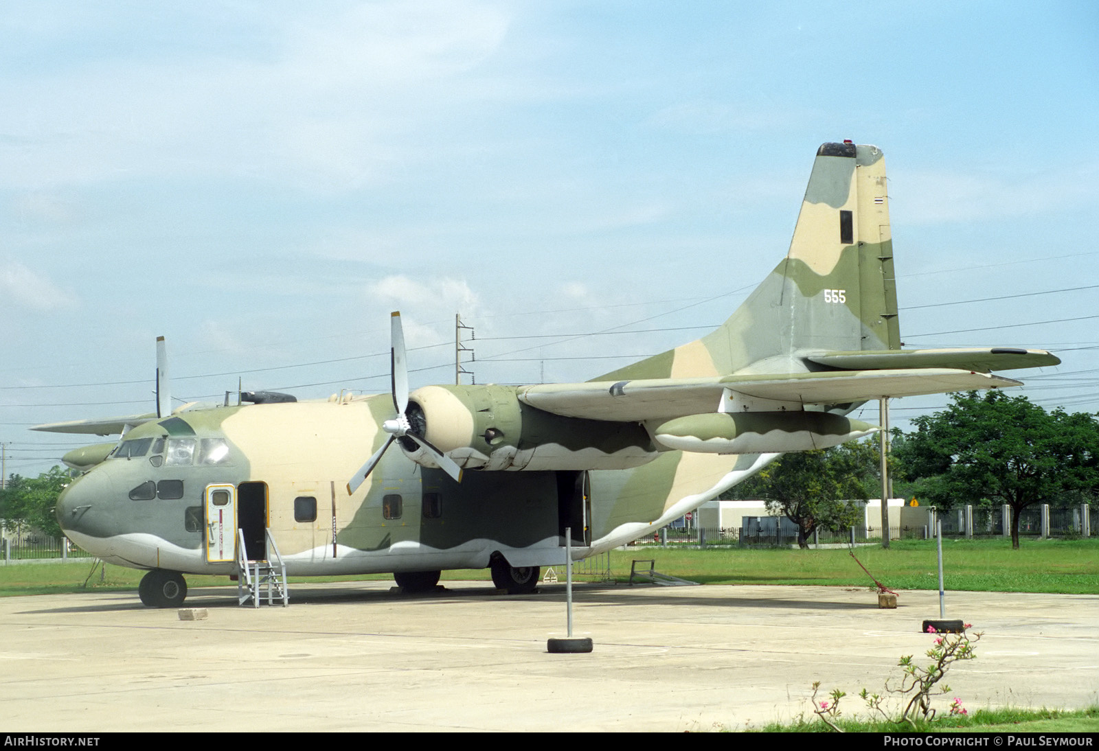 Aircraft Photo of L4-6/07 / 555 | Fairchild C-123B Provider | Thailand - Air Force | AirHistory.net #482867