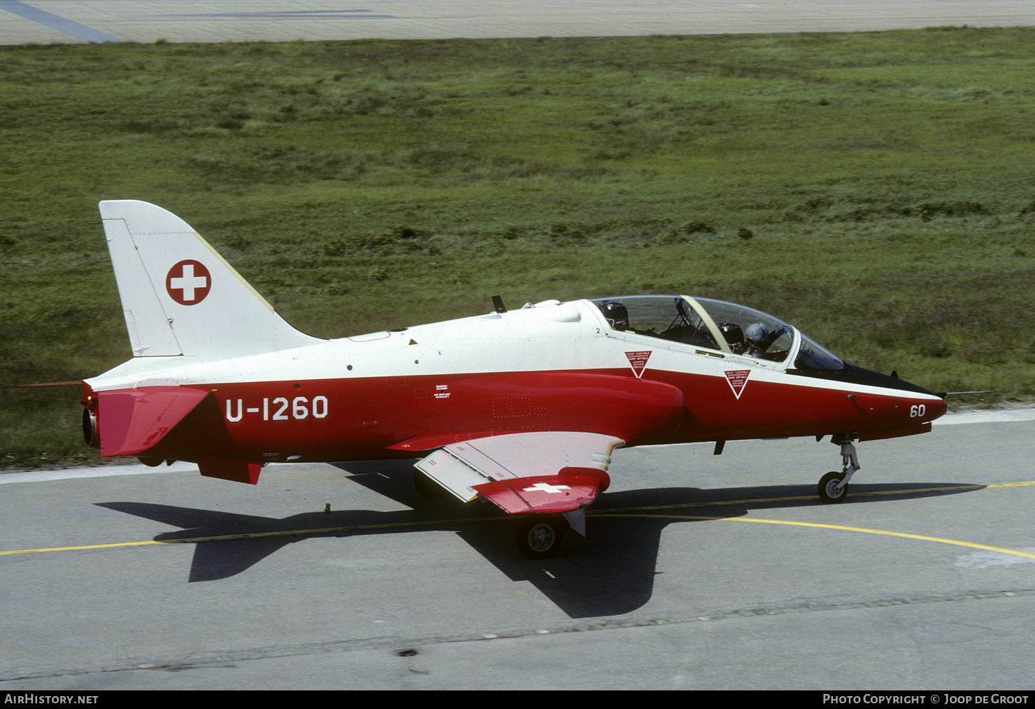 Aircraft Photo of U-1260 | British Aerospace Hawk 66 | Switzerland - Air Force | AirHistory.net #482896