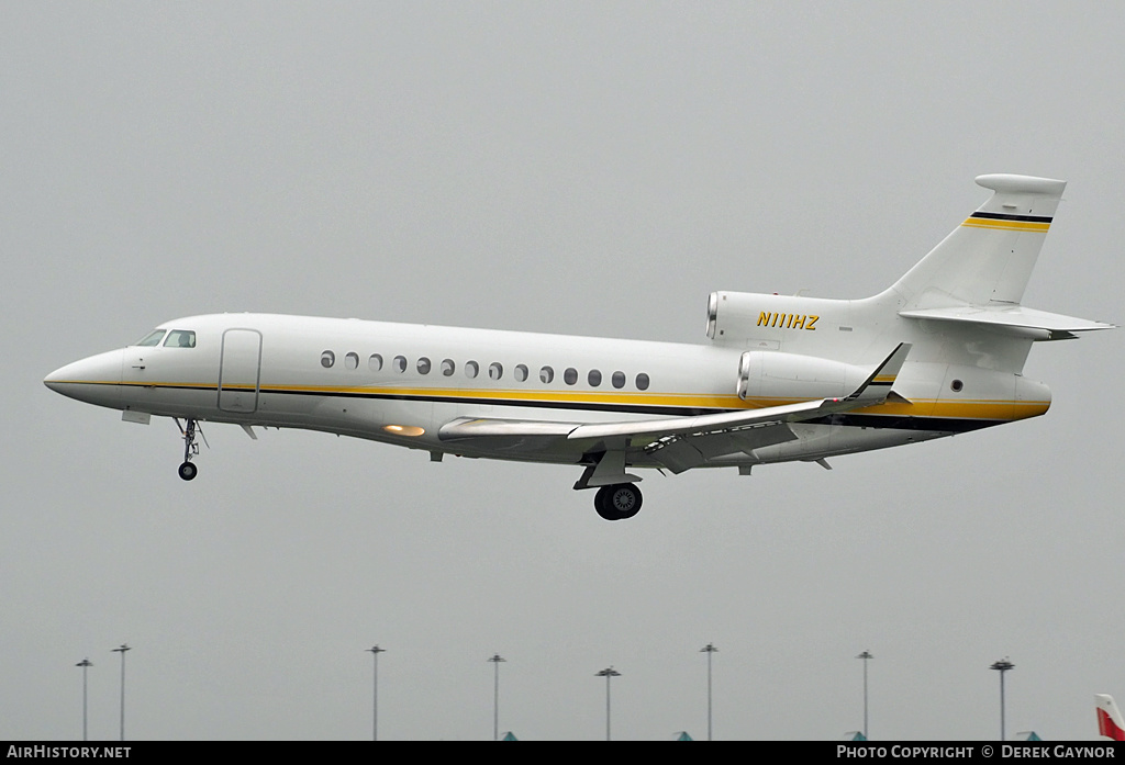 Aircraft Photo of N111HZ | Dassault Falcon 7X | AirHistory.net #482907