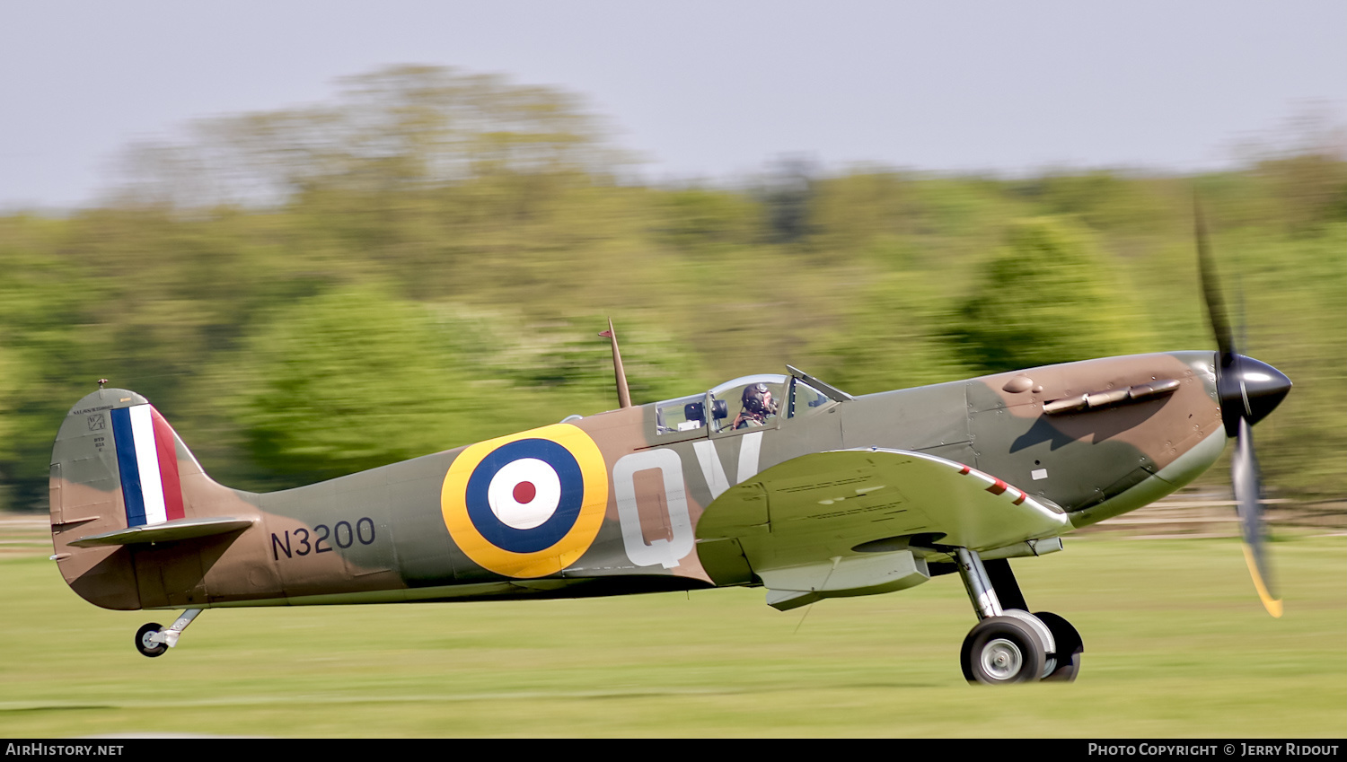 Aircraft Photo of G-CFGJ / N3200 | Supermarine 300 Spitfire Mk1A | UK - Air Force | AirHistory.net #482910