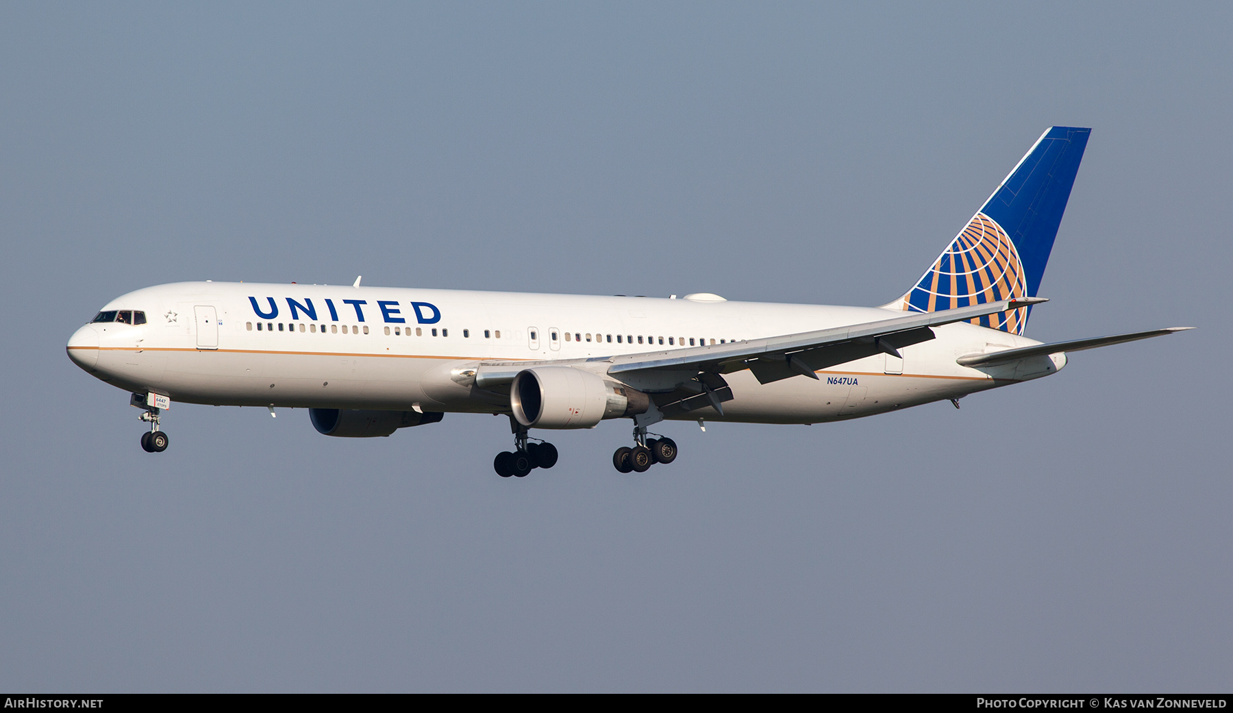 Aircraft Photo of N647UA | Boeing 767-322/ER | United Airlines | AirHistory.net #482916