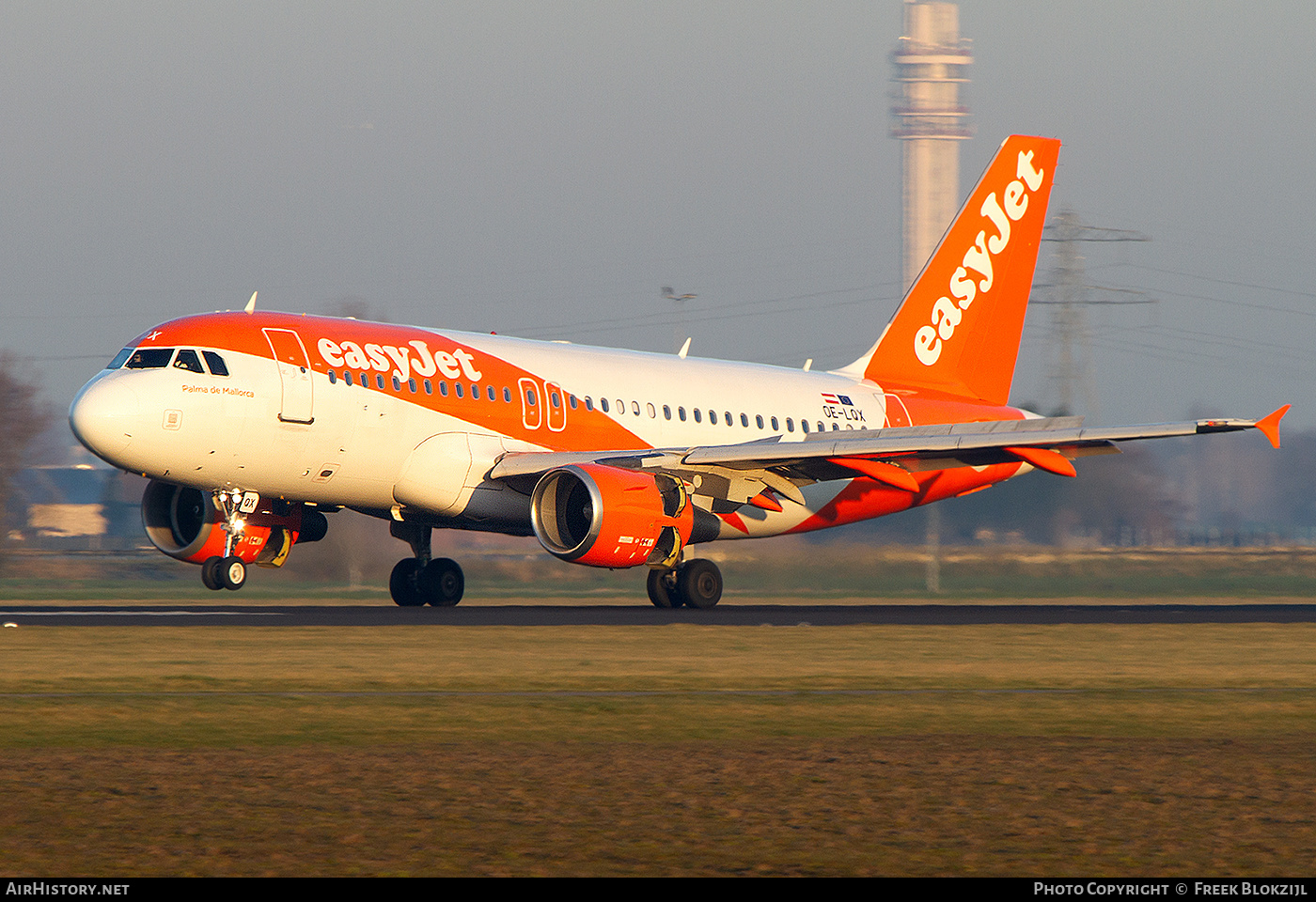 Aircraft Photo of OE-LQX | Airbus A319-111 | EasyJet | AirHistory.net #482920