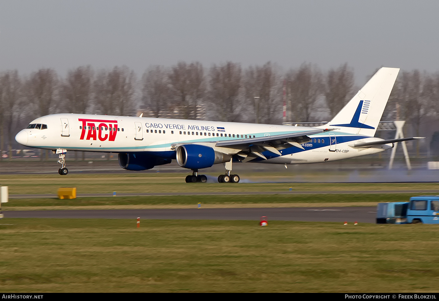 Aircraft Photo of D4-CBP | Boeing 757-2Q8 | TACV Cabo Verde Airlines | AirHistory.net #482922