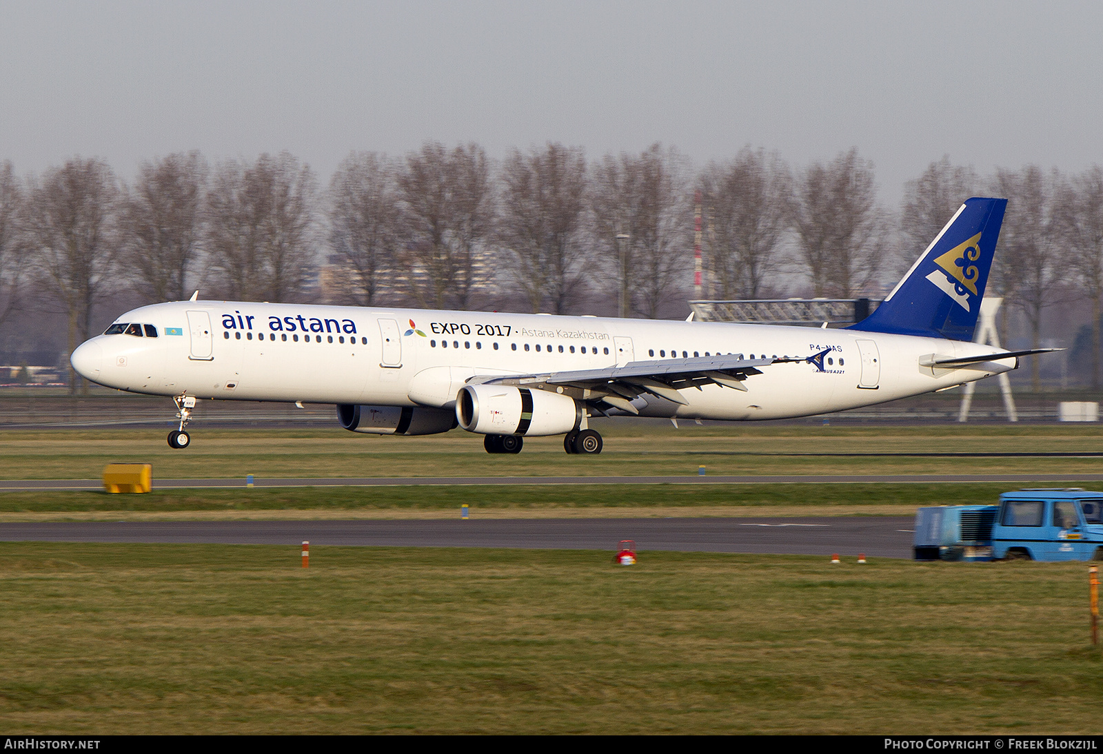 Aircraft Photo of P4-NAS | Airbus A321-131 | Air Astana | AirHistory.net #482927