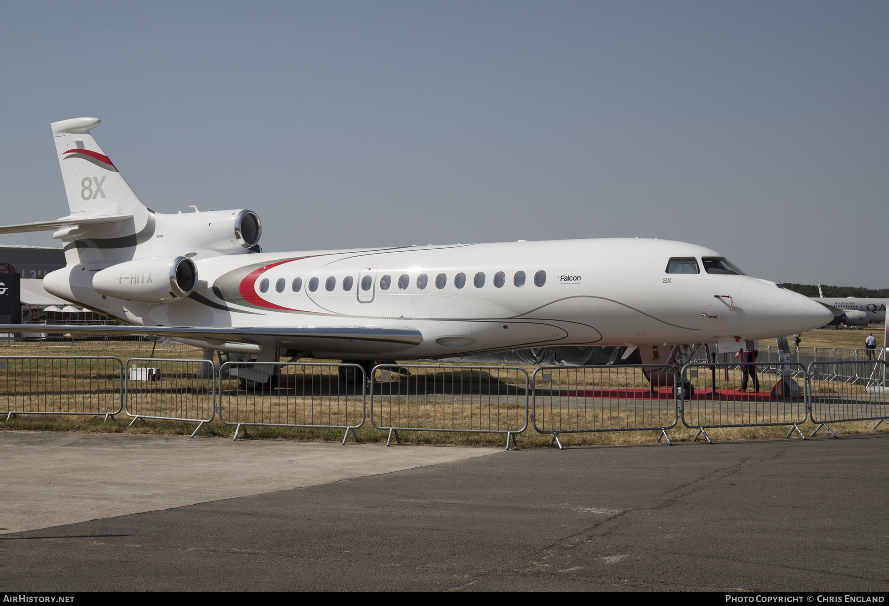 Aircraft Photo of F-HITX | Dassault Falcon 8X | AirHistory.net #482948