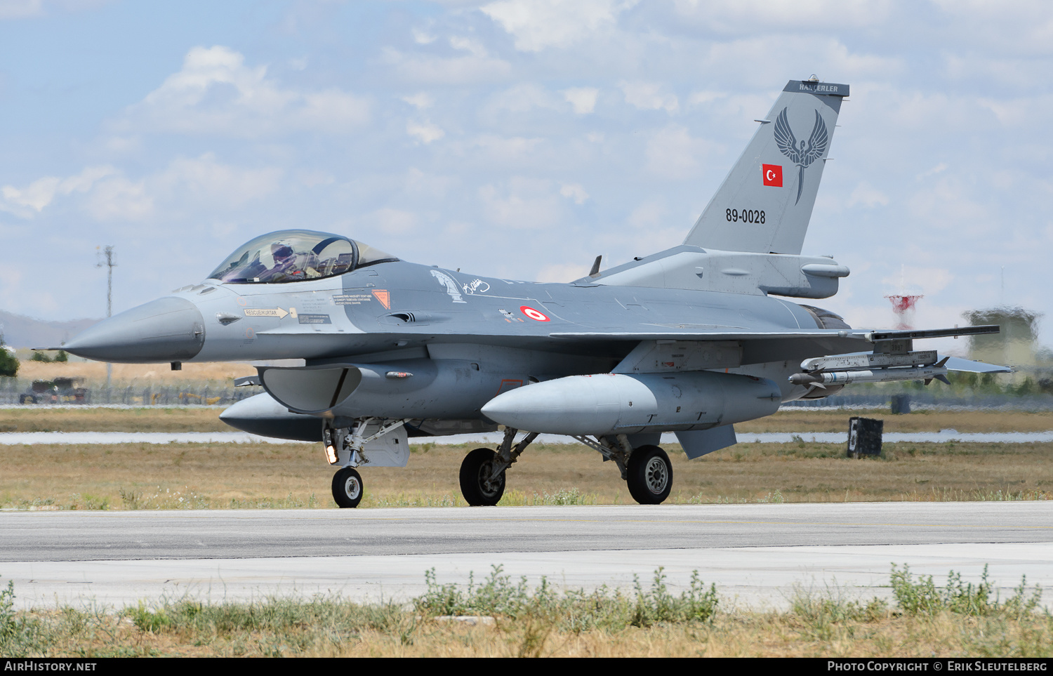 Aircraft Photo of 89-0028 | General Dynamics F-16CG Fighting Falcon | Turkey - Air Force | AirHistory.net #482994