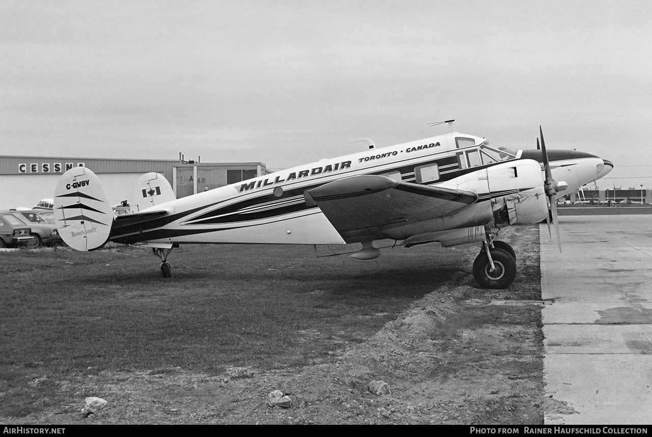 Aircraft Photo of C-GWSV | Beech E18S | Millardair | AirHistory.net #483002