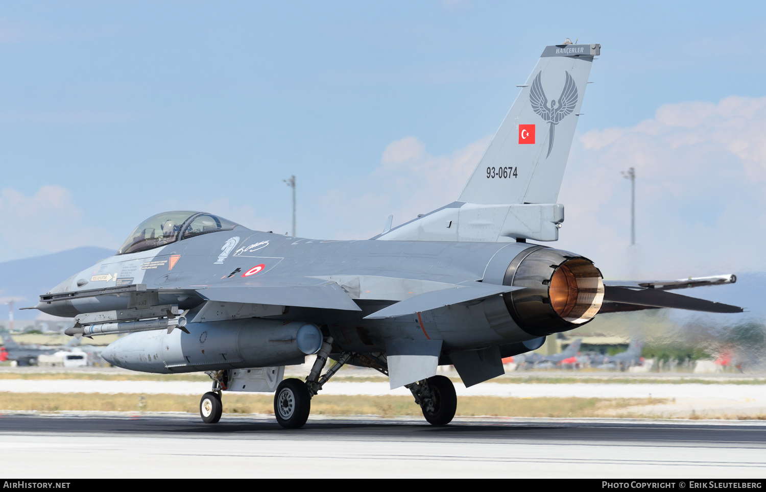 Aircraft Photo of 93-0674 | Lockheed Martin F-16C Fighting Falcon | Turkey - Air Force | AirHistory.net #483035