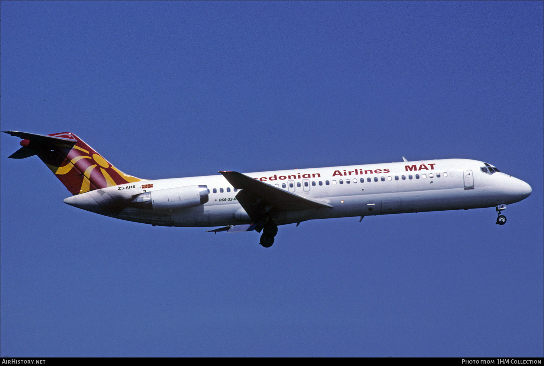 Aircraft Photo of Z3-ARE | McDonnell Douglas DC-9-32 | MAT - Macedonian Airlines | AirHistory.net #483037