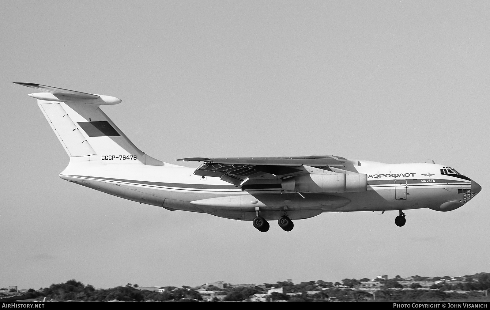 Aircraft Photo of CCCP-76476 | Ilyushin Il-76TD | Aeroflot | AirHistory.net #483039