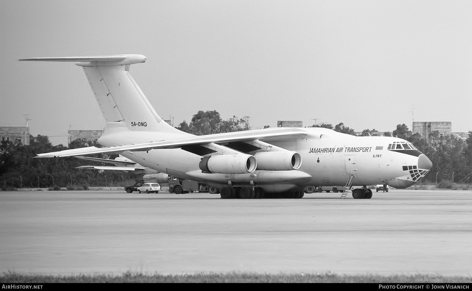 Aircraft Photo of 5A-DNG | Ilyushin Il-76T | Jamahiriya Air Transport | AirHistory.net #483048