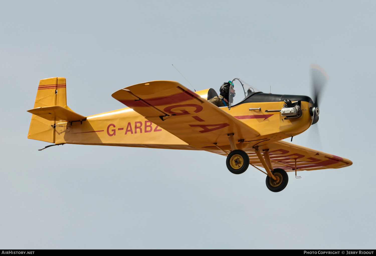 Aircraft Photo of G-ARBZ | Druine D-31 Turbulent | The Tiger Club | AirHistory.net #483065