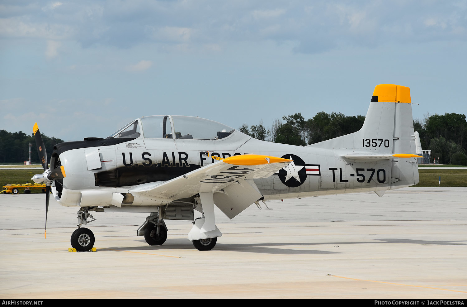 Aircraft Photo of N14103 / 13570 | North American T-28B Trojan | USA - Air Force | AirHistory.net #483102