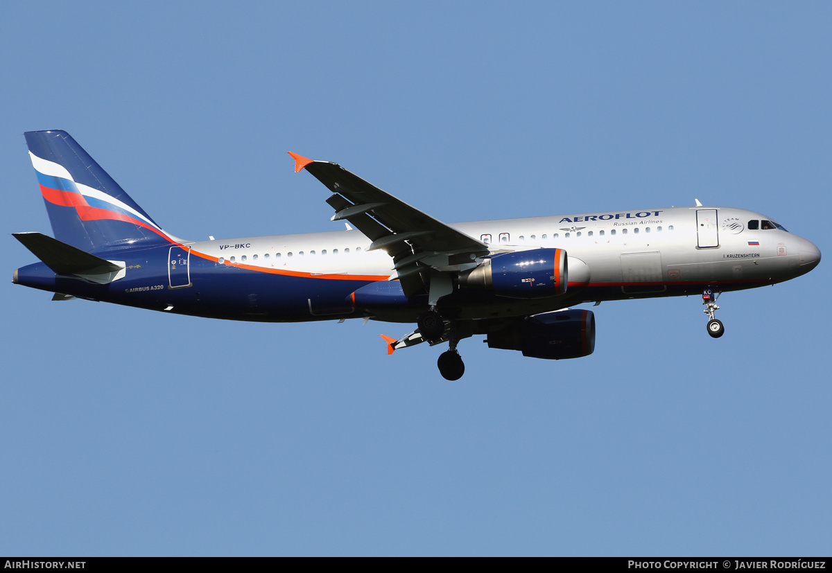 Aircraft Photo of VP-BKC | Airbus A320-214 | Aeroflot - Russian Airlines | AirHistory.net #483109