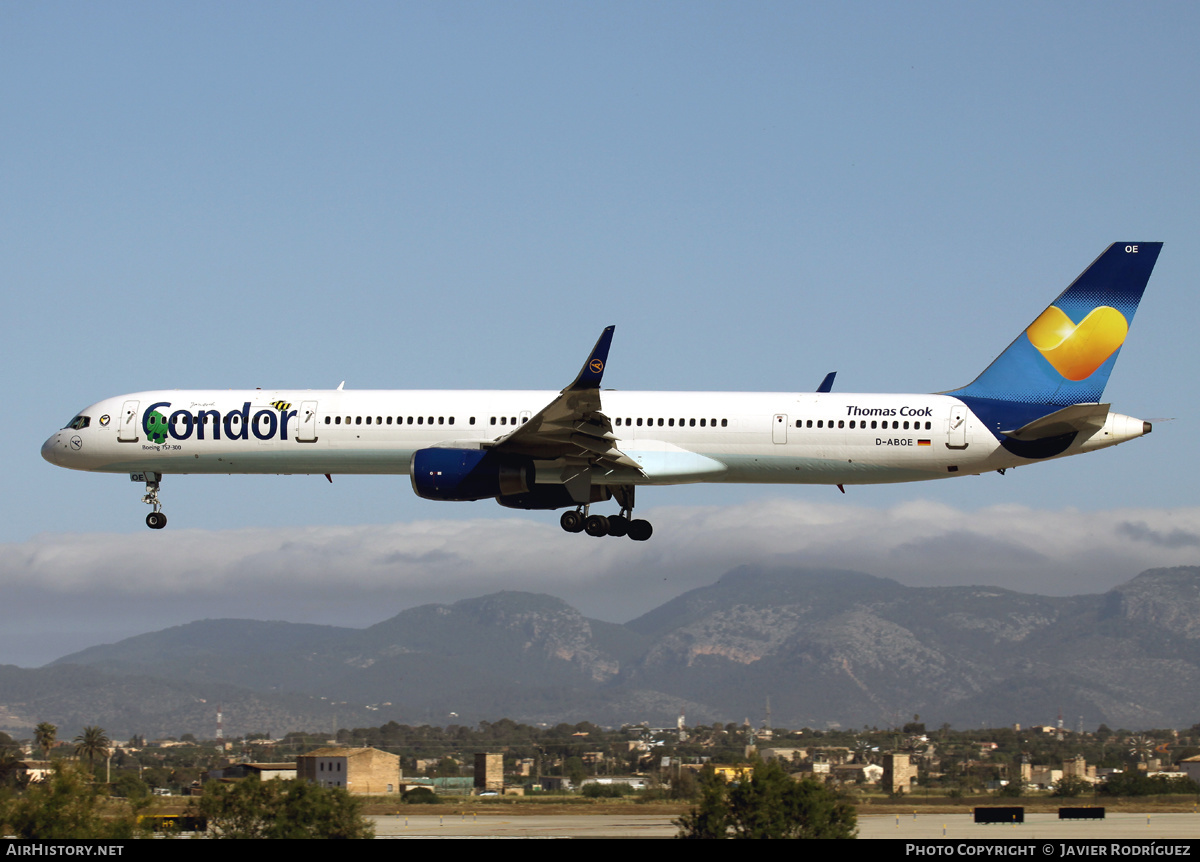 Aircraft Photo of D-ABOE | Boeing 757-330 | Condor Flugdienst | AirHistory.net #483119