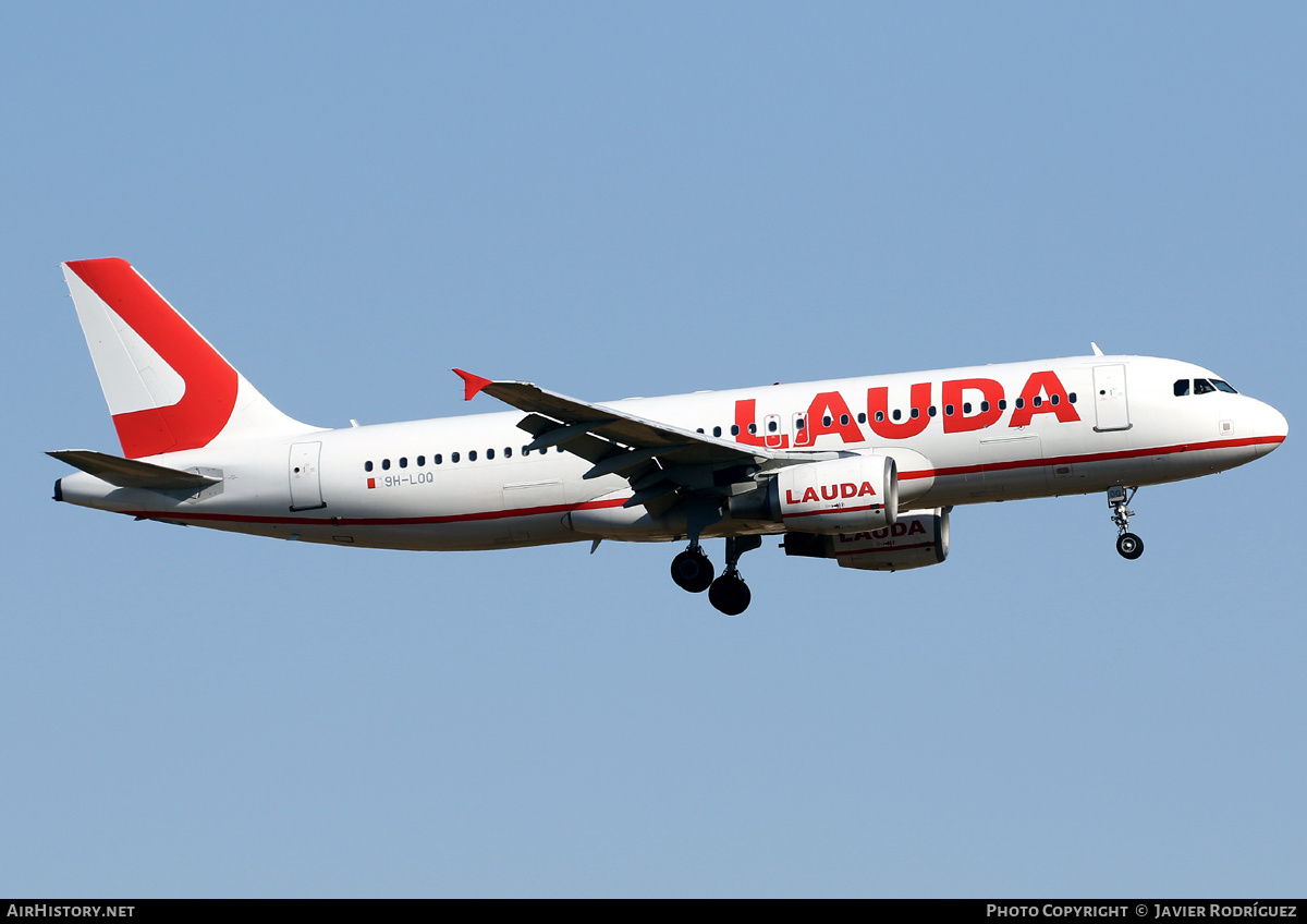 Aircraft Photo of 9H-LOQ | Airbus A320-214 | Lauda | AirHistory.net #483120