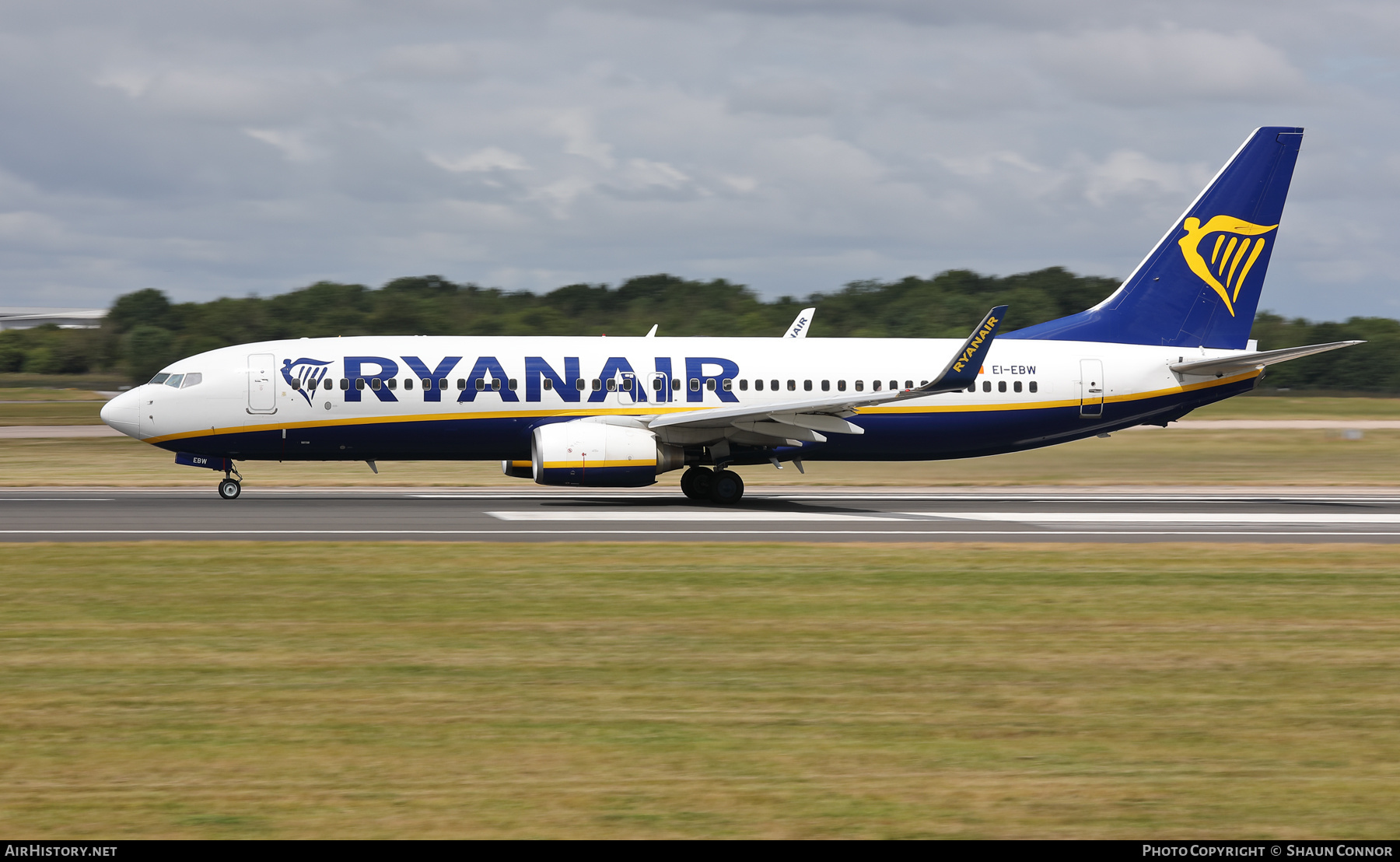 Aircraft Photo of EI-EBW | Boeing 737-8AS | Ryanair | AirHistory.net #483125