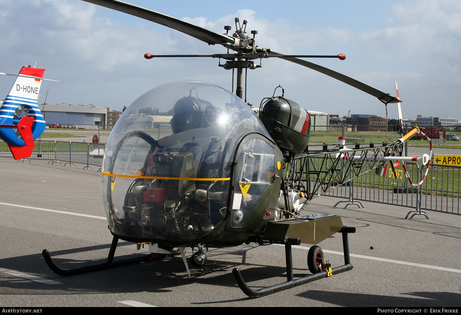 Aircraft Photo of D-HAFJ | Westland-Bell 47G-3B-1 | AirHistory.net #483136