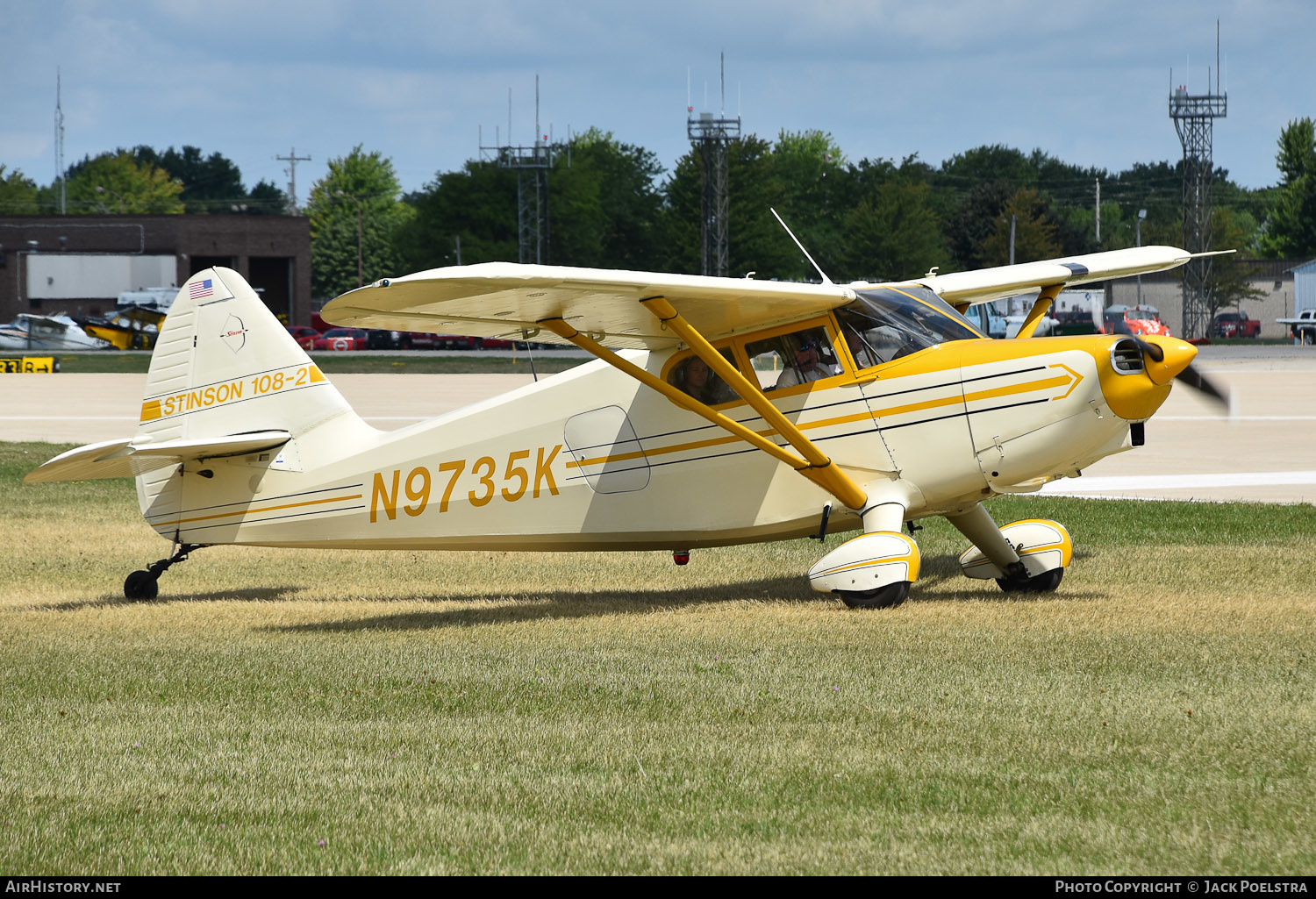 Aircraft Photo of N9735K | Stinson 108-2 | AirHistory.net #483147